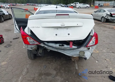 2018 Nissan Versa 1.6 S+ из США, поврежденный, VIN 3N1CN7AP4JL850918